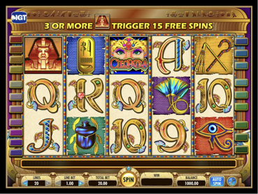 Cleopatra slot game review